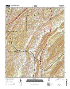 Helena 2014 topographic map thumbnail