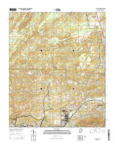 Eulaton 2014 topographic map thumbnail