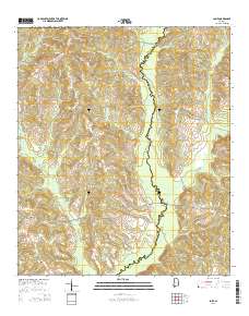Josie 2014 topographic map thumbnail