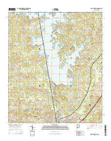 Lanett North 2014 topographic map thumbnail