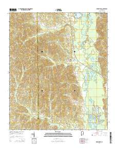 Brownville 2014 topographic map thumbnail