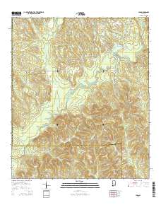 Leon 2014 topographic map thumbnail