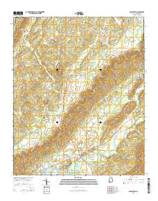 Gaylesville 2014 topographic map thumbnail