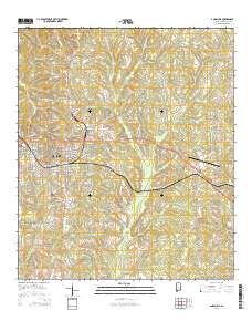 Andalusia 2014 topographic map thumbnail