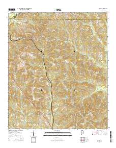 Ariton 2014 topographic map thumbnail