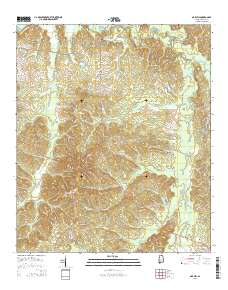 Oak Hill 2014 topographic map thumbnail