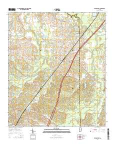 Letohatchee 2014 topographic map thumbnail