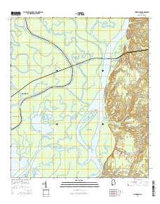 Hurricane 2014 topographic map thumbnail