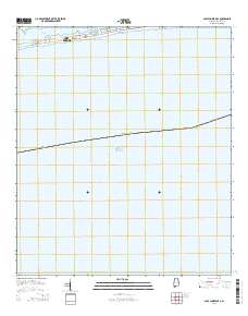 Gulf Shores OE S 2014 topographic map thumbnail