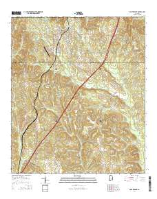Fort Deposit 2014 topographic map thumbnail