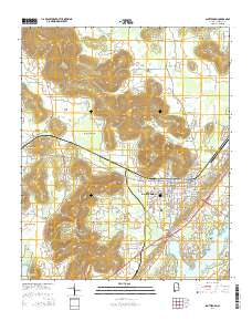 Scottsboro 2014 topographic map thumbnail