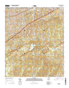 Auburn 2014 topographic map thumbnail