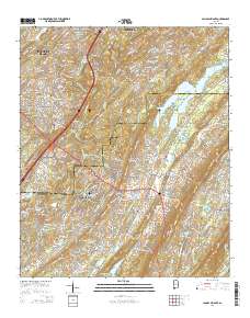 Cahaba Heights 2014 topographic map thumbnail