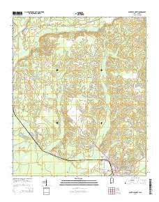 Aliceville North 2014 topographic map thumbnail