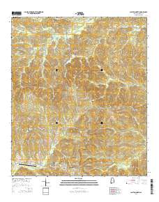 Clayton North 2014 topographic map thumbnail