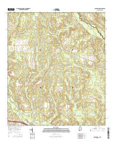 Gateswood 2014 topographic map thumbnail
