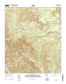 Bellamy 2014 topographic map thumbnail