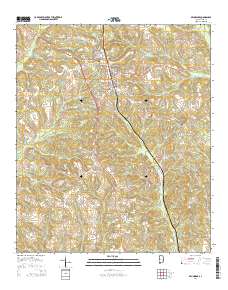 Brundidge 2014 topographic map thumbnail