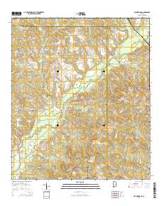 Brundidge SE 2014 topographic map thumbnail