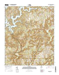 Cold Springs 2014 topographic map thumbnail