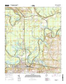 Demopolis 2014 topographic map thumbnail
