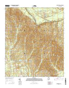Brewersville 2014 topographic map thumbnail