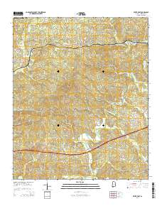 Fruithurst 2014 topographic map thumbnail