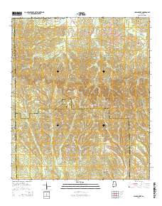 China Grove 2014 topographic map thumbnail