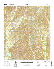 Aberfoil 2014 topographic map thumbnail