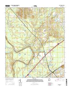 Boligee 2014 topographic map thumbnail