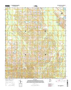 Davis Crossroads 2014 topographic map thumbnail