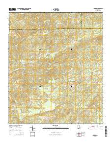 Daviston 2014 topographic map thumbnail
