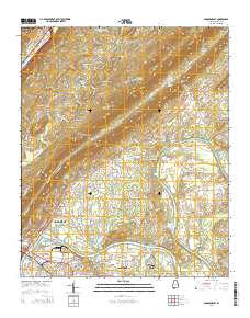 Gadsden East 2014 topographic map thumbnail