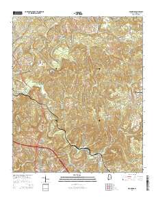 Brookside 2014 topographic map thumbnail