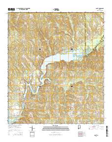 Gantt 2014 topographic map thumbnail