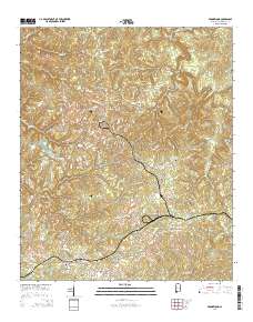 Brookwood 2014 topographic map thumbnail