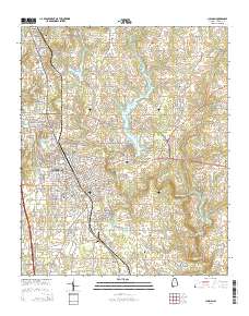 Cullman 2014 topographic map thumbnail