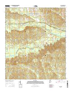 Jachin 2014 topographic map thumbnail