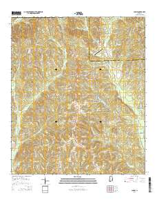 Lapine 2014 topographic map thumbnail
