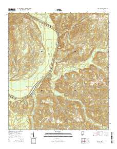 Flynns Lake 2014 topographic map thumbnail
