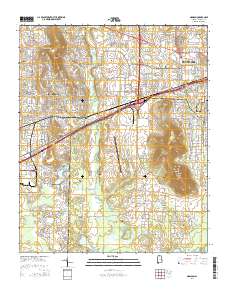 Madison 2014 topographic map thumbnail