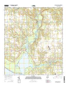 Magnolia Springs 2014 topographic map thumbnail