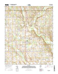 Fisk 2014 topographic map thumbnail