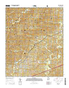 Heflin 2014 topographic map thumbnail
