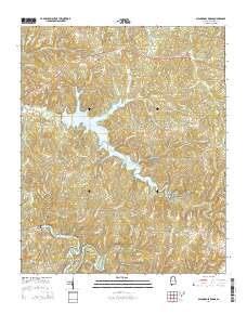 Guinn Cross Roads 2014 topographic map thumbnail