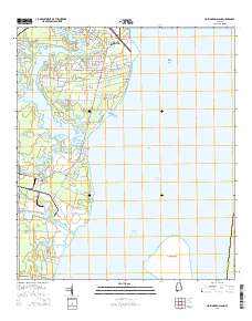 Hollingers Island 2014 topographic map thumbnail