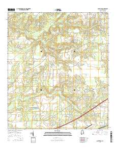 Saint Elmo 2014 topographic map thumbnail