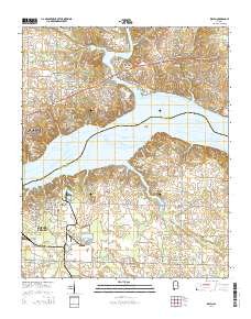 Killen 2014 topographic map thumbnail