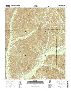 Oakmulgee 2014 topographic map thumbnail