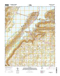 Guntersville 2014 topographic map thumbnail